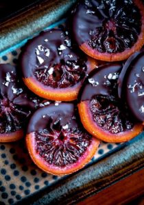 Chocolate Covered Blood Oranges