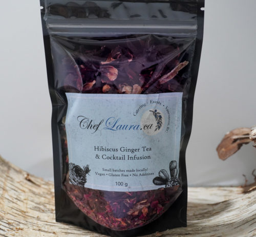 Hibiscus Ginger Tea & Cocktail Infusion